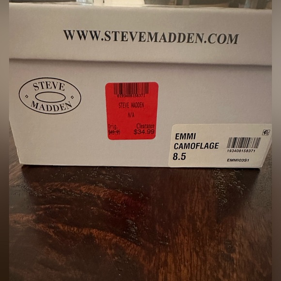 Steve Madden Emmi camo platform sneakers - Picture 11 of 12